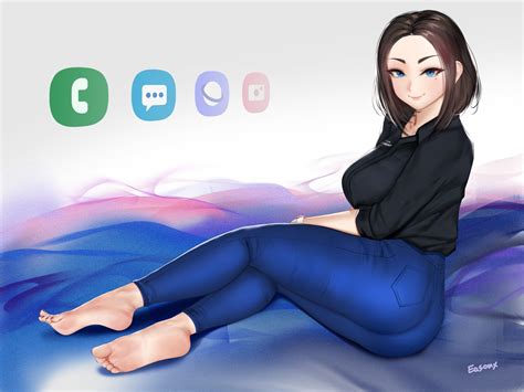 samsung sam (samsung) drawn by easonx | Danbooru