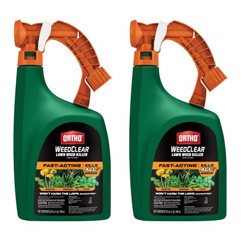 Amazon.com : Ortho WeedClear Lawn Weed Killer Ready to Spray: for Northern Lawns, Kills ...