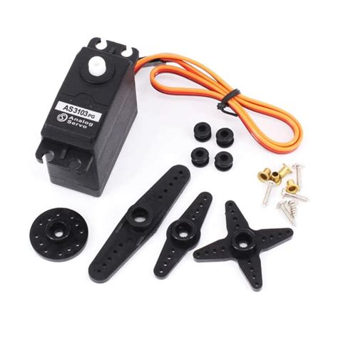 DSServo AS3103PG Servo Motor 360 Degree Continuous Rotation Servo – REES52
