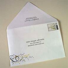 How To Mail Wedding Invitations by Mailing Emvelope Yellow And Gray Wedding Invitation How To Mail Wedding Invitations