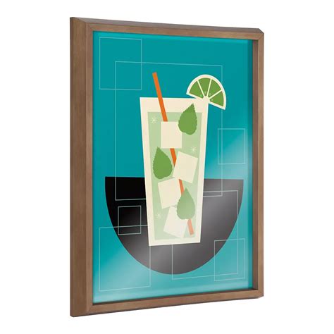Blake Mojito Framed Printed Art by Amber Leaders Designs