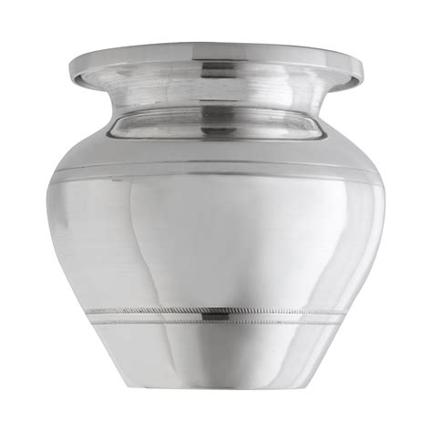 Pure Silver Kalash Hallmark certified ~ CaratCafe