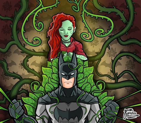 Poison Ivy Kisses Batman