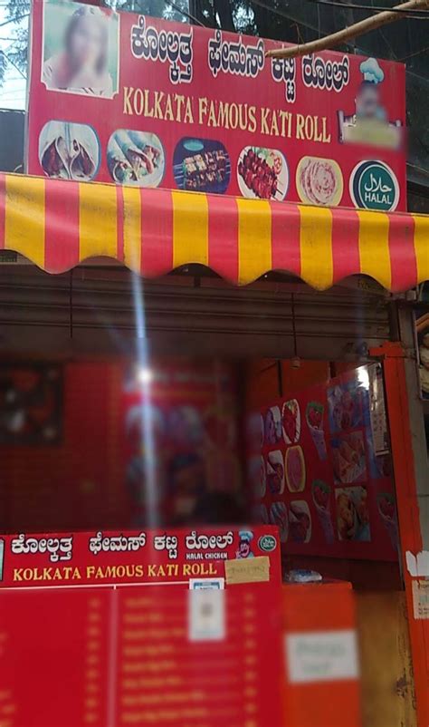 Menu of Kolkata Famous Katti Roll, Koramangala 5th Block, Bangalore