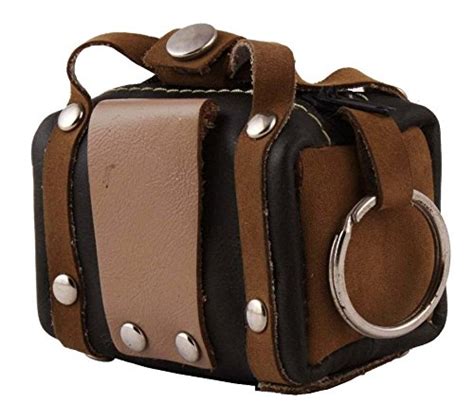 IPP Genuine Leather Key Chain (Brown Color) : Amazon.in: Fashion