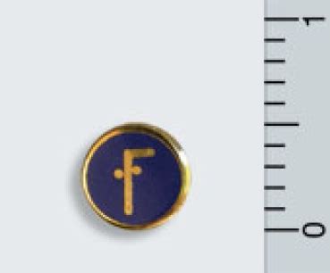 Pin Two-Ball-Cane, - Freemasons Shop