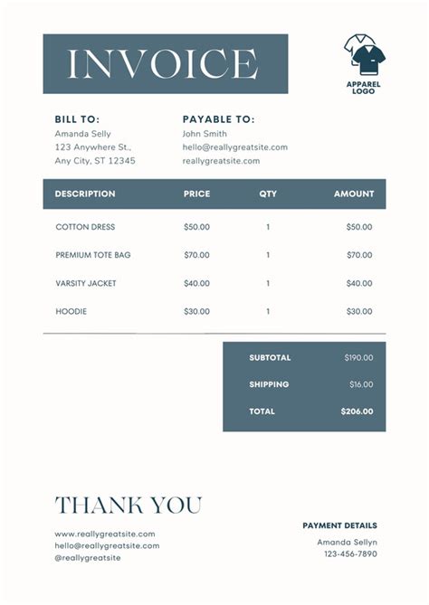 Image result for Invoice HTML-Format