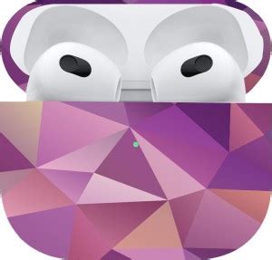 Skins HUB Purple Poly 1 Skin For Air Pods 3 Type-1, Purple Poly 1, Air ...