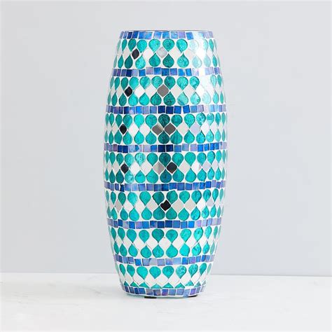 Buy Splendid Fantasi Mosaic Vase from Home Centre at just INR 1399.0