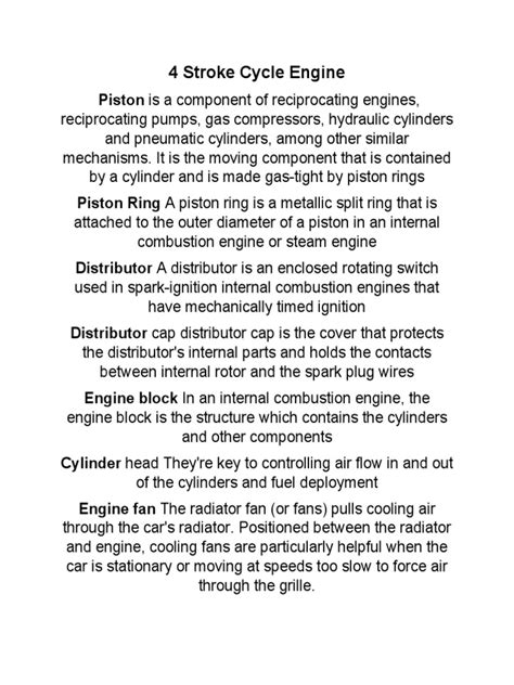 Image result for How Engine Works