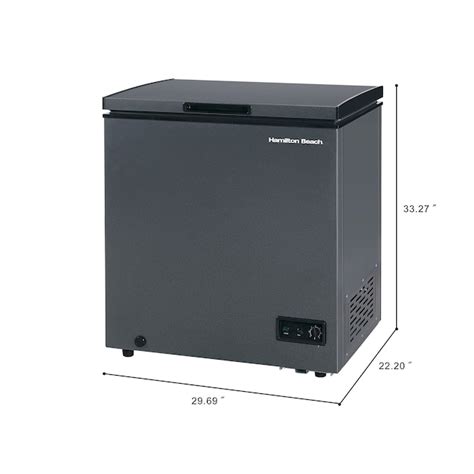 Hamilton Beach 5 Garage Ready Chest Freezer ( Black Granite ) n in the ...