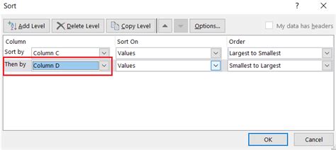 Image result for Sort On Two Columns Excel