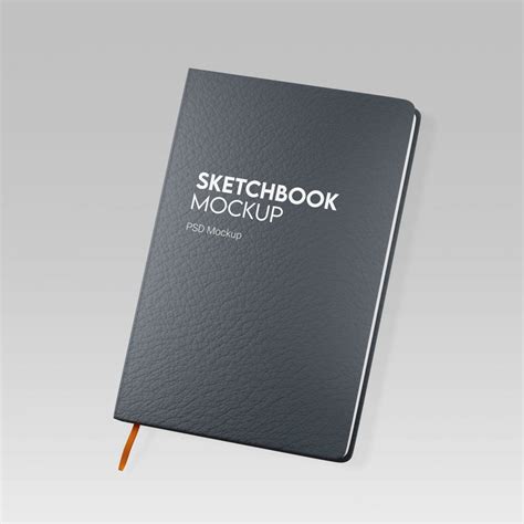 3 Free Sketchbook Mockup PSD Set - PsFiles