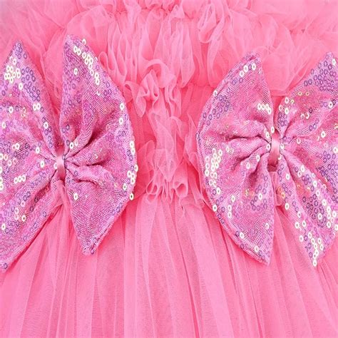 Girls Embellished Bow Detail Party Wear Dress – Wish Karo