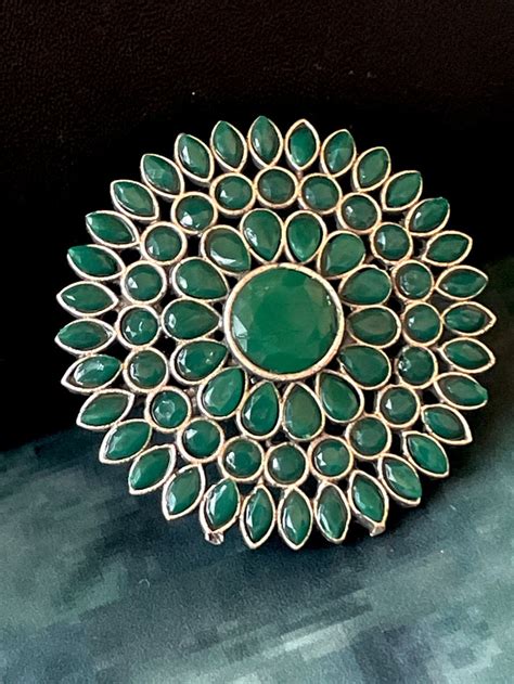 MOnalisa Stone Big size Finger Ring – Prettiq