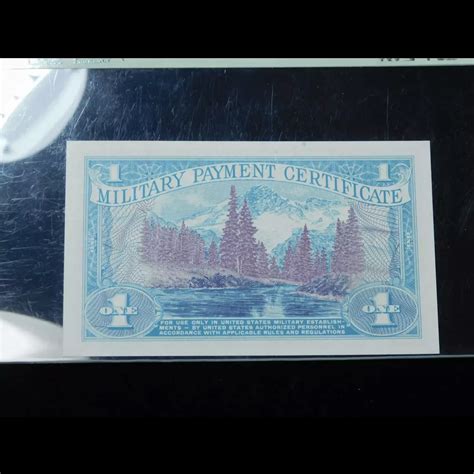 Military Payment Certificate - One Dollar - Series 661 - PCGS 68PPQ ...