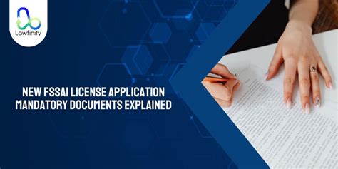 New FSSAI License Application – Mandatory Documents Required for Food ...
