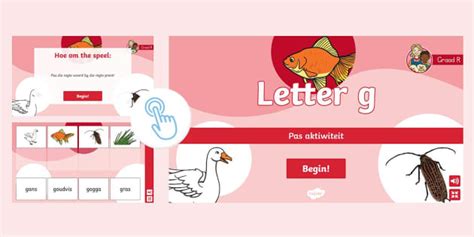 G-Klank Interaktiewe speletjie