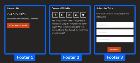 Image result for Footer.html Example