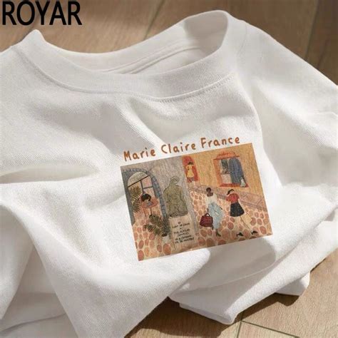 Women Marie Claire France Printed T-Shirt – Wildswest