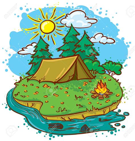 Camping clipart campground, Camping campground Transparent FREE for ...