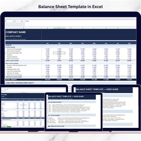 Balance Sheet Template In Excel