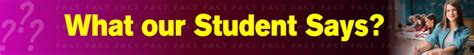 Student Testimonials - FACT Education Solution Pvt. Ltd.