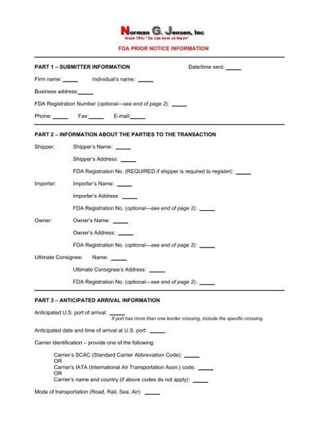 Image result for PN1 Form Sample