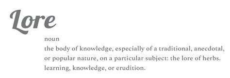 Image result for Lore Explained