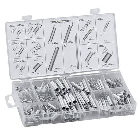 Tools DIY 200 Piece Zinc Plated Stainless Steel Coil Spring Set | Shop Today. Get it Tomorrow ...