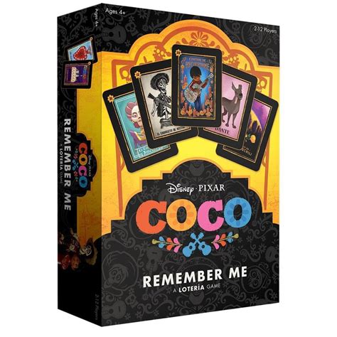 Buy Coco Remember Me Loteria Game - Custom Artwork from Disney Pixar ...