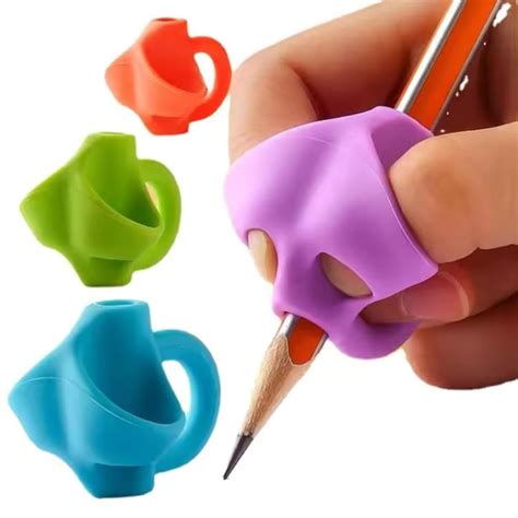 iBuddy Pencil Gripper For Kids Writing - 3 Pcs, School Supplies Pencil ...