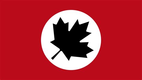 National Socialist Canada Flag by PeterSchulzDA on DeviantArt