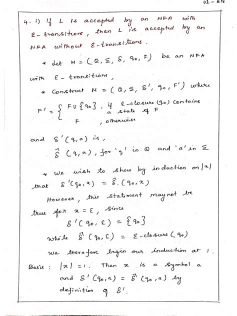 Image result for Enfa to NFA Examples Questions