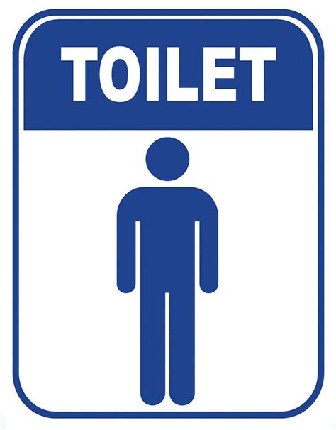 Men Toilet Sign