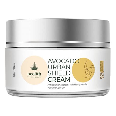 Neolith Avocado Urban Shield Face Cream | Anti-pollution Daily Face ...