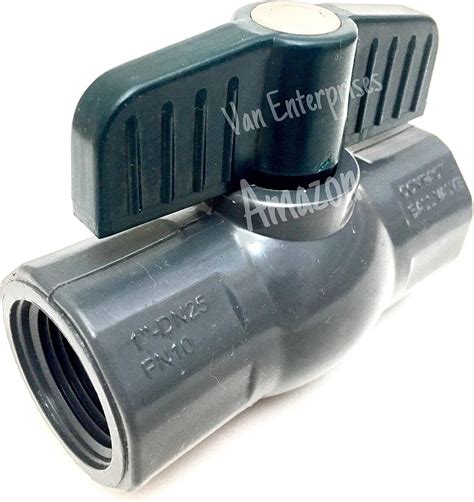 Buy 1 PRO SERIES PVC Ball Valve. SCHEDULE 80. FULL PORT, Compact ...