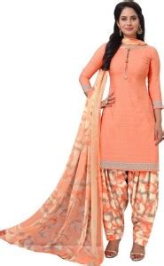 THIRA Crepe Printed Salwar Suit Material Price in India - Buy THIRA ...