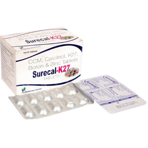 SURECAL-K27 Tablets SUREWIN HEALTHCARE