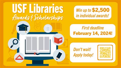 USF Libraries - Apply Now for USF Libraries Awards & Scholarships!