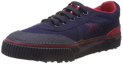 Buy BATA Boys Match Blue Canvas Sneakers - 8 Kids UK/India (26 EU ...
