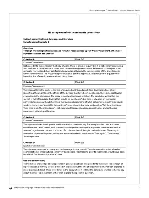 HL Essay Thesis Example 的图像结果