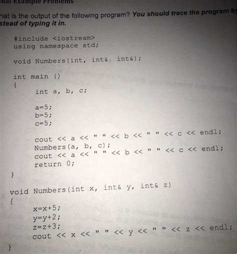 Image result for How to Write Out Put Program