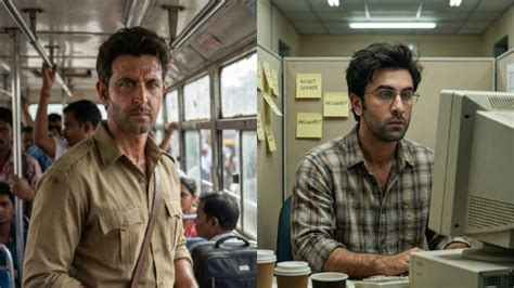 Salman Khan as delivery guy & Hrithik Roshan as bus conductor– AI ...