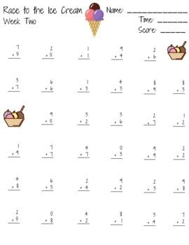 Image result for Addition Number Speed Test