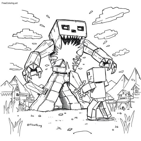 Image result for Minecraft Hacker Coloring Pages