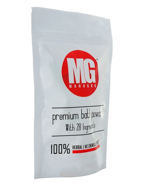Bath Powder with herbal ingredients for healthy skin – MahaGro®