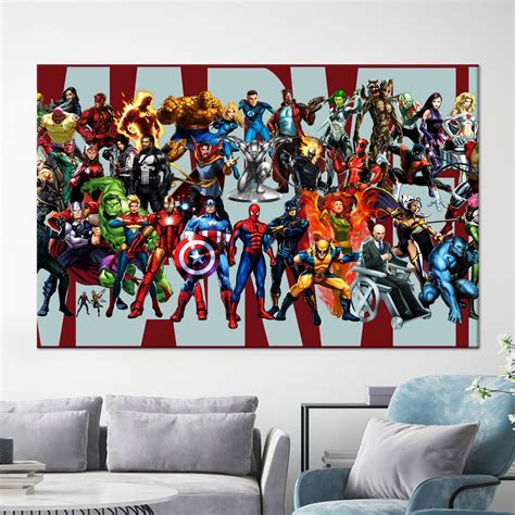 Marvel Wall Decor Art at Sean Swick blog
