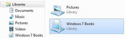 Image result for Windows 7 Library
