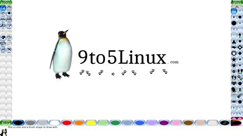 Tux Paint App 的图像结果